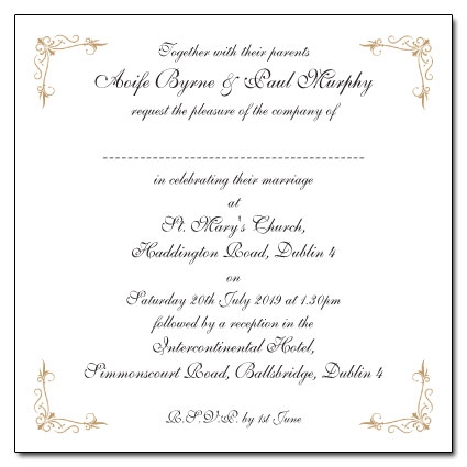 Contemporary Wedding Invitations | Wedding Stationery